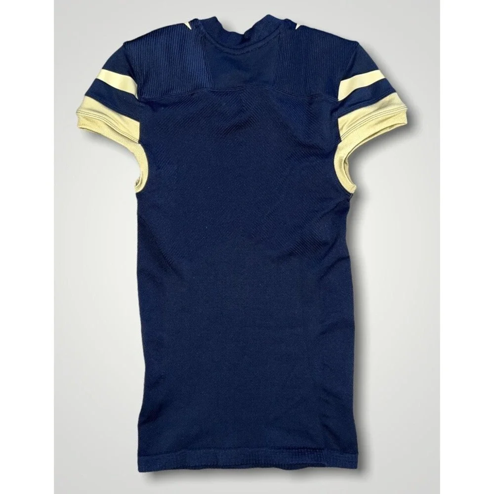 Adidas Georgia Tech On-Field Football Team Jersey Navy Blue Gold Boys Large NEW